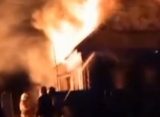 В Рязанском районе в ночь на 5 июня произошел сильный пожар
