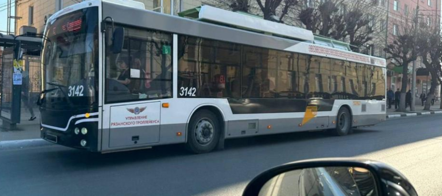 Установлена причина «троллейбусного коллапса» в центре Рязани