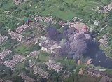 Опубликованы кадры пятого удара ФАБ-3000 по скоплению морпехов ВСУ в Волчанске