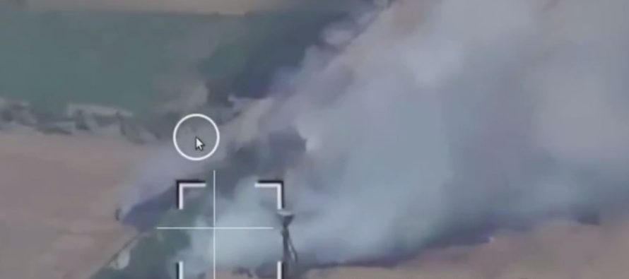 Опубликованы кадры удара «Искандера» по украинскому ЗРК С-300