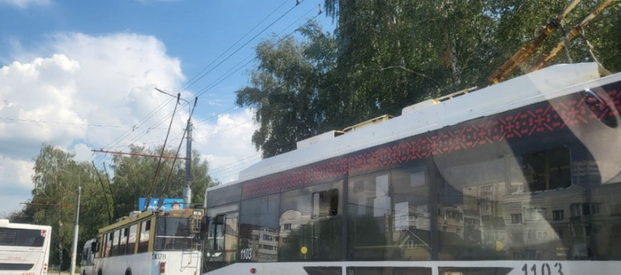 В мэрии Рязани назвали причину «троллейбусного коллапса» на Касимовском шоссе