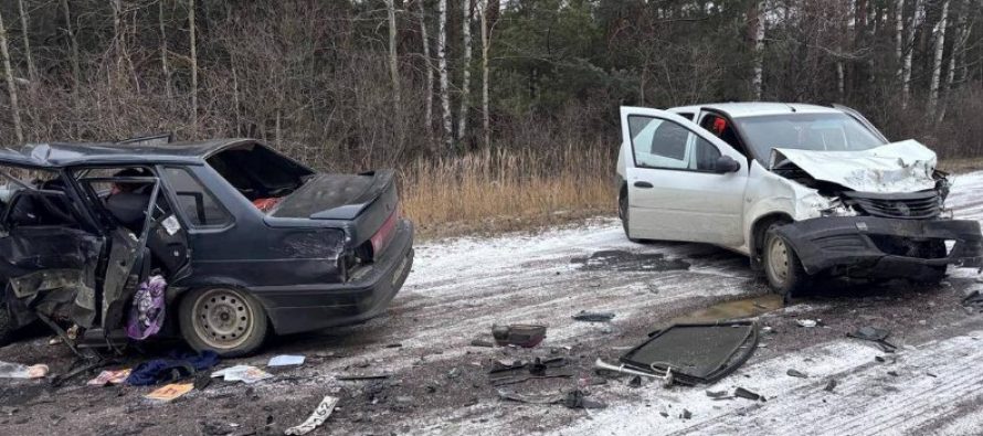 Под Рязанью в серьёзном ДТП пострадали четыре человека