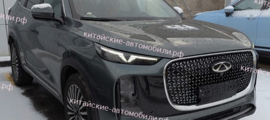 Новый Chery Tiggo 8 «засветился» в России