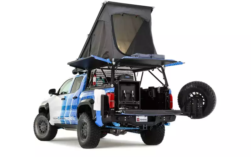 Прошла презентация новой Toyota Tacoma: вместо выхлопа — чистая вода