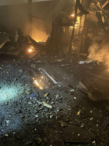 На апокалиптические фото сняли одесский порт после удара «Гераней»