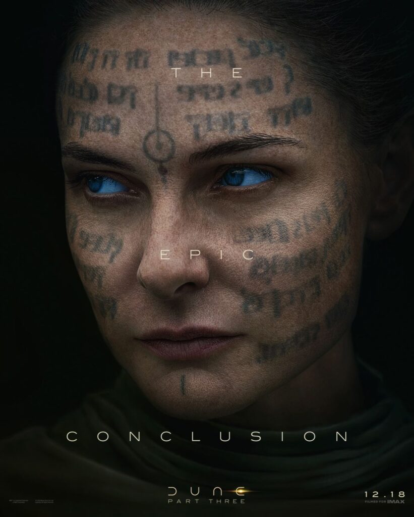 Warner Bros. сняли новые постеры «Дюны: Часть третья»