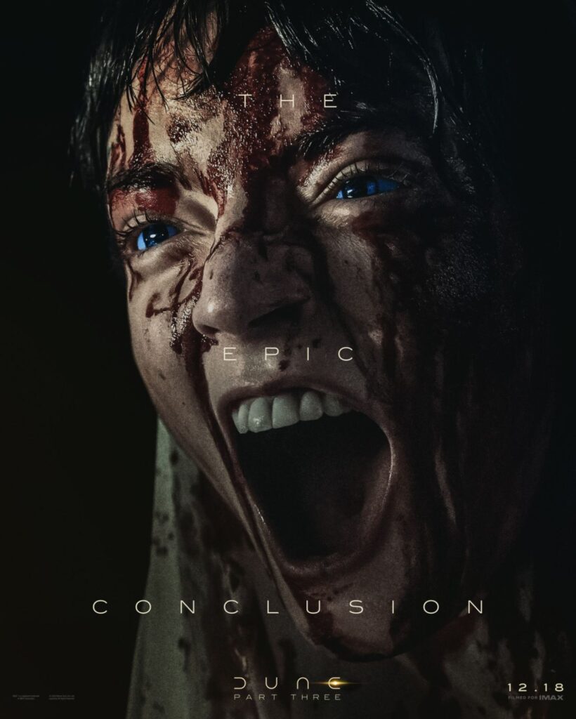 Warner Bros. сняли новые постеры «Дюны: Часть третья»