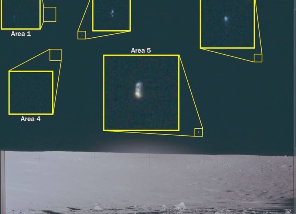 Ученые объяснили происхождение НЛО на Луне, которые сняли астронавты NASA