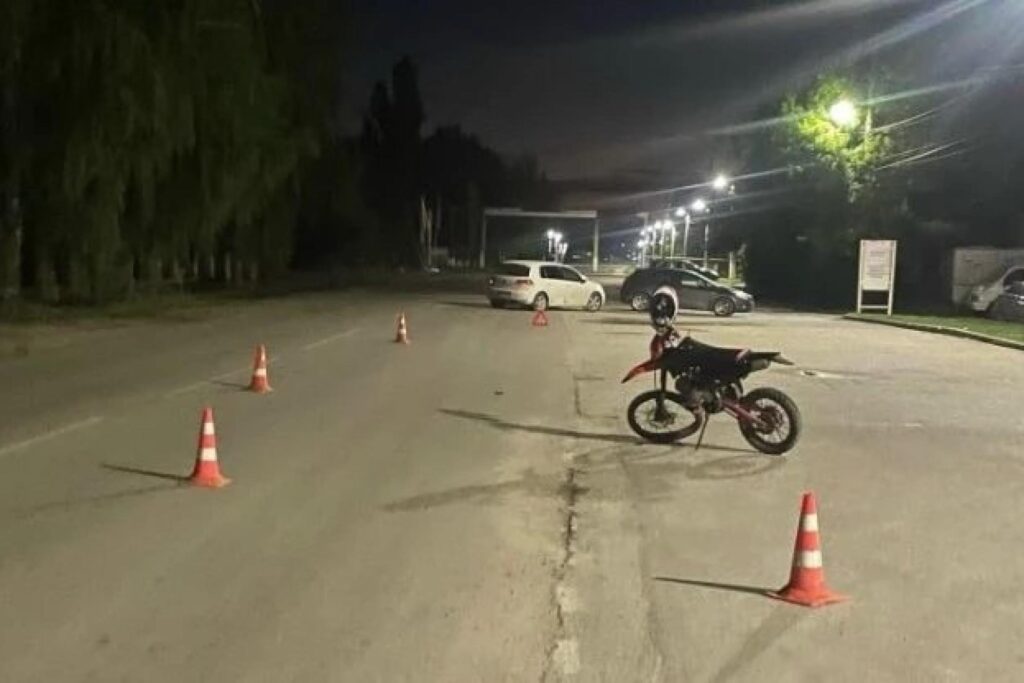 В Сасове 12-летняя питбайкерша попала в ДТП с легковушкой